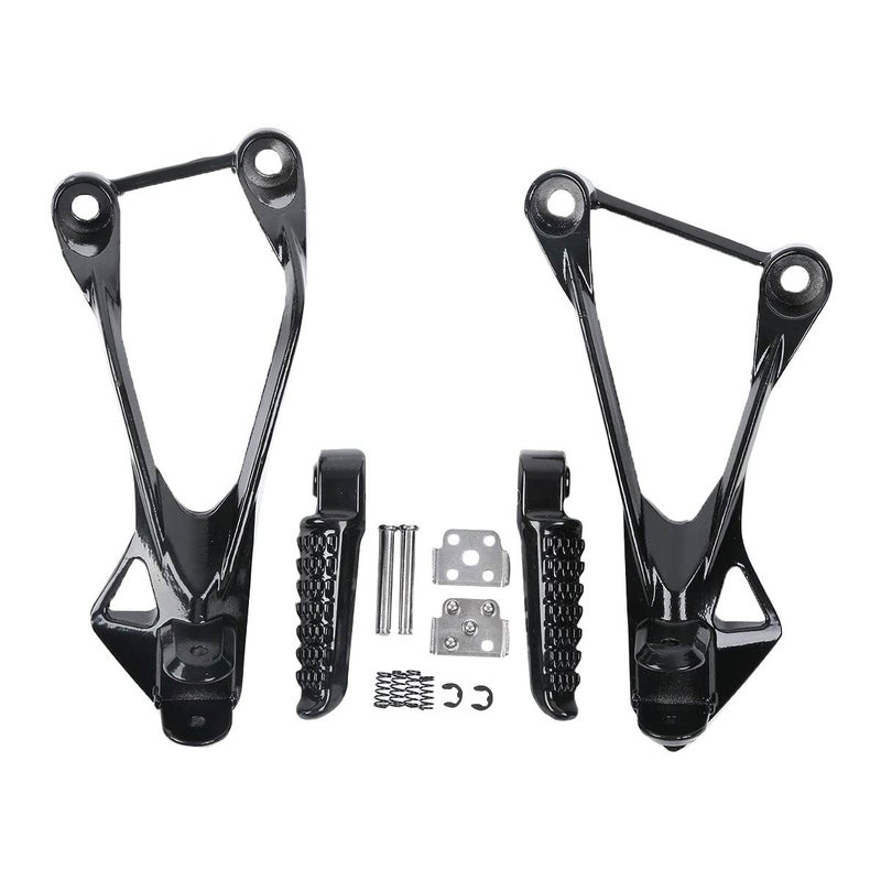 TCMI دعامة أوتاد قدم الركاب الخلفي من كاواساكي متوافقة مع كاواساكي نينجا ZX6R 2005-2008، ZX636 2005-2006 (أسود) - Image 3
